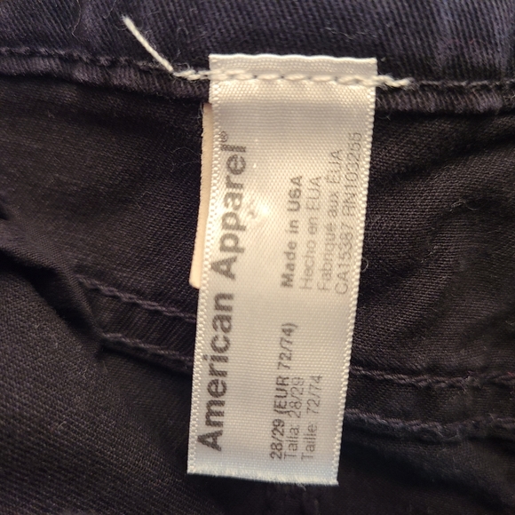 American Apparel Black Short - Picture 3 of 5